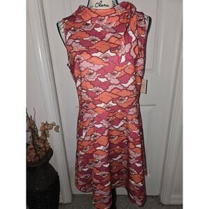 Smak Parlour Eye Dress Size L NWT